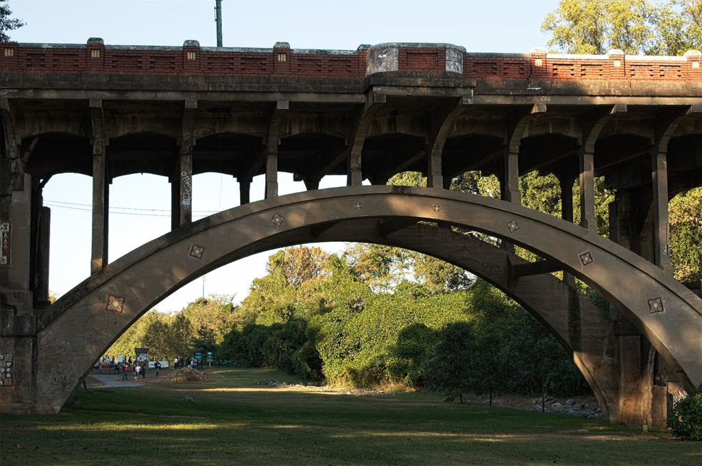 bridge at piedmont park